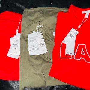 Mens Lacoste shirt bundle XL